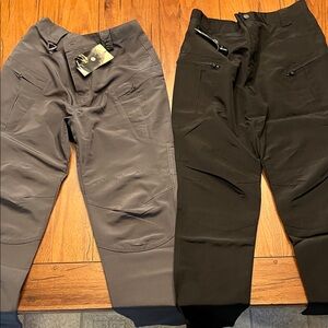 Men's Gray and Black BDU tactical pants